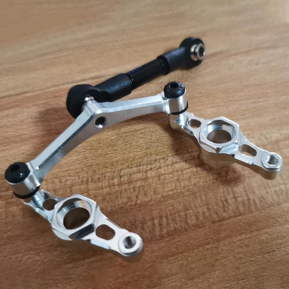 TT-02 CNC Aluminium Kurbel-Lenkarm mit Brücke für 1:10 RC Auto Tamiya TT02 TT02B