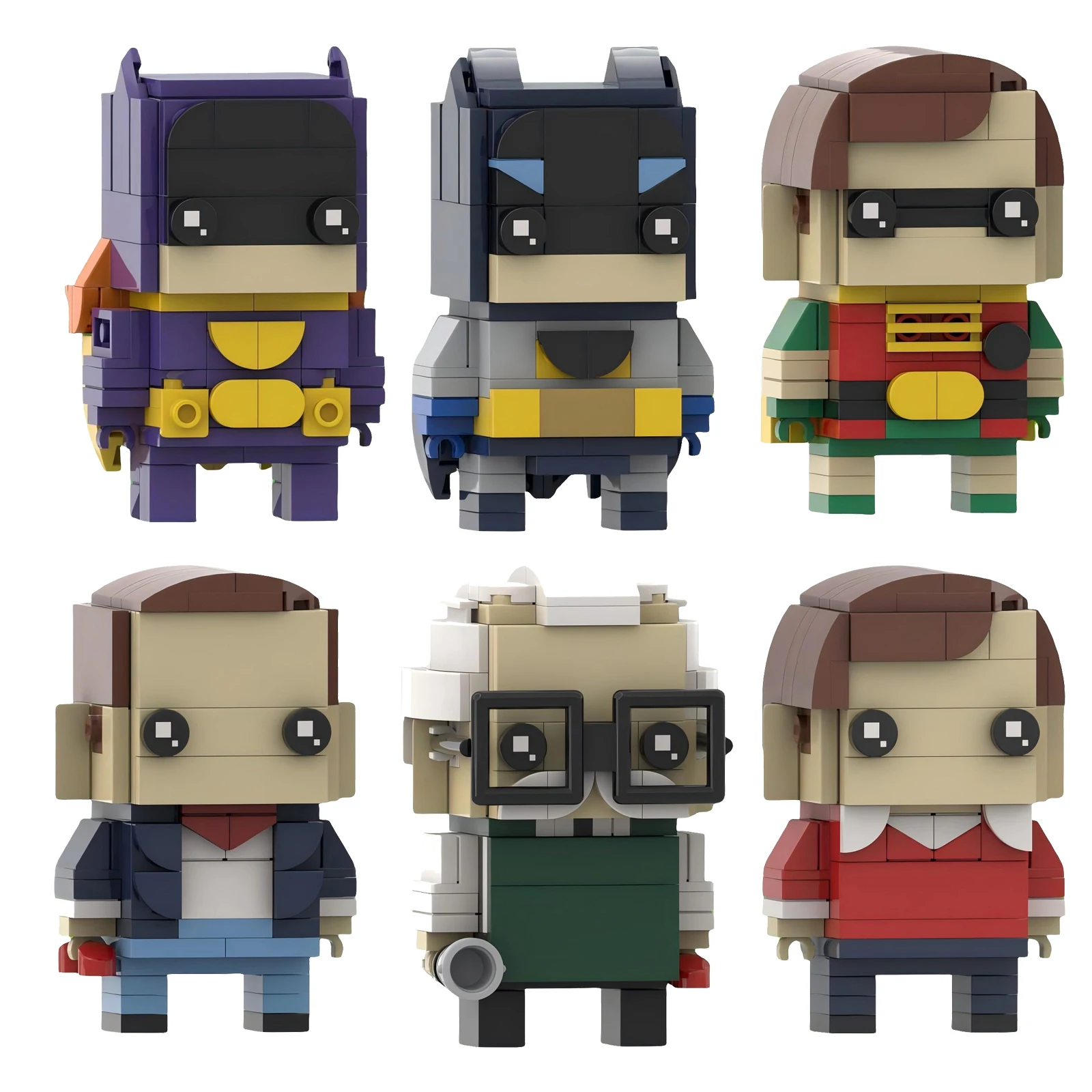 سلسلة الأفلام بات كيب عمل شخصية اللبنات MOC كيب الصليبية التجمع نموذج لغز لعبة أطفال هدية عيد ميلاد