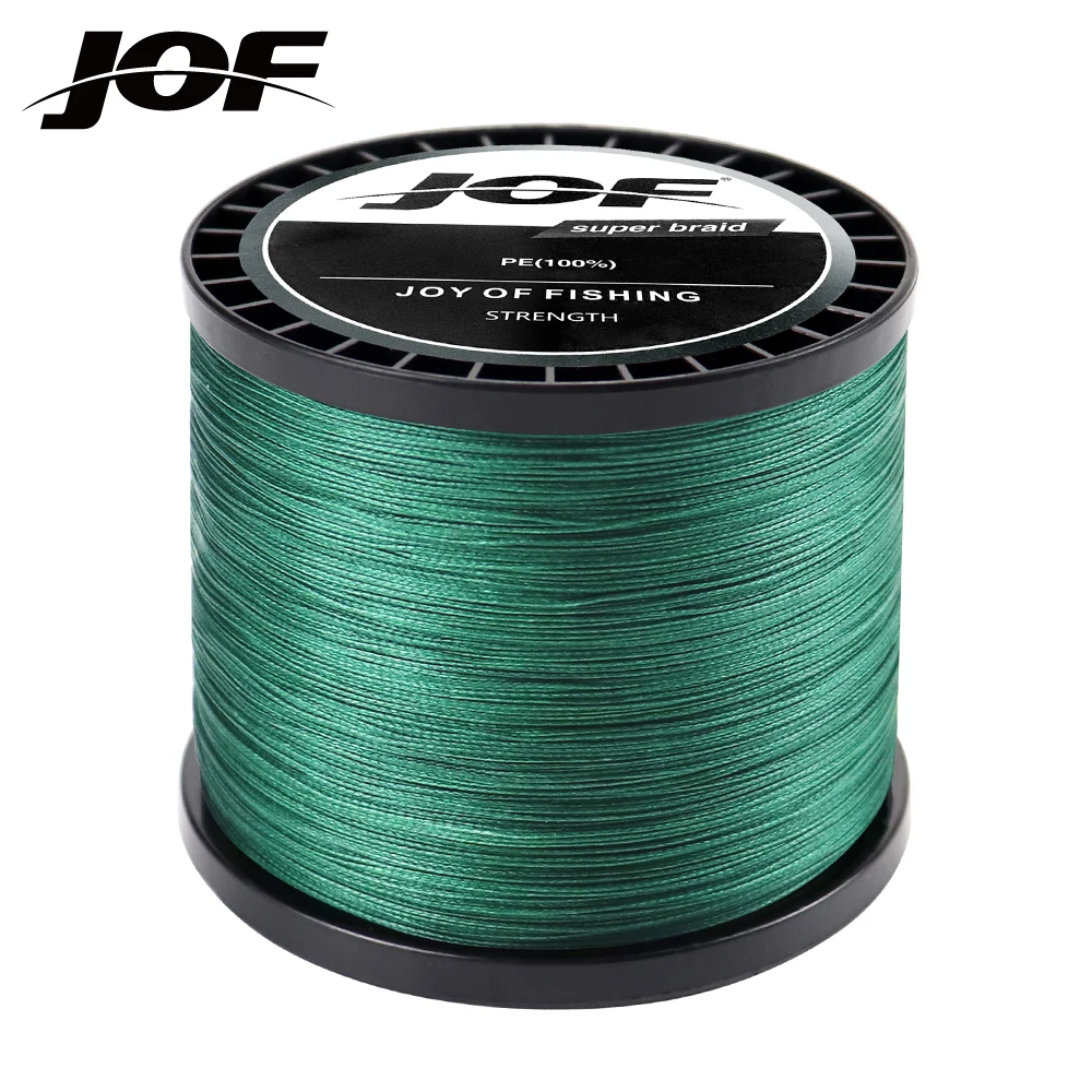 JOF 9/12 Strands 500M PE Braided Wire Multifilament Japan Import Fabric PE Line for Carp Fishing Wire 1.0-8.0#