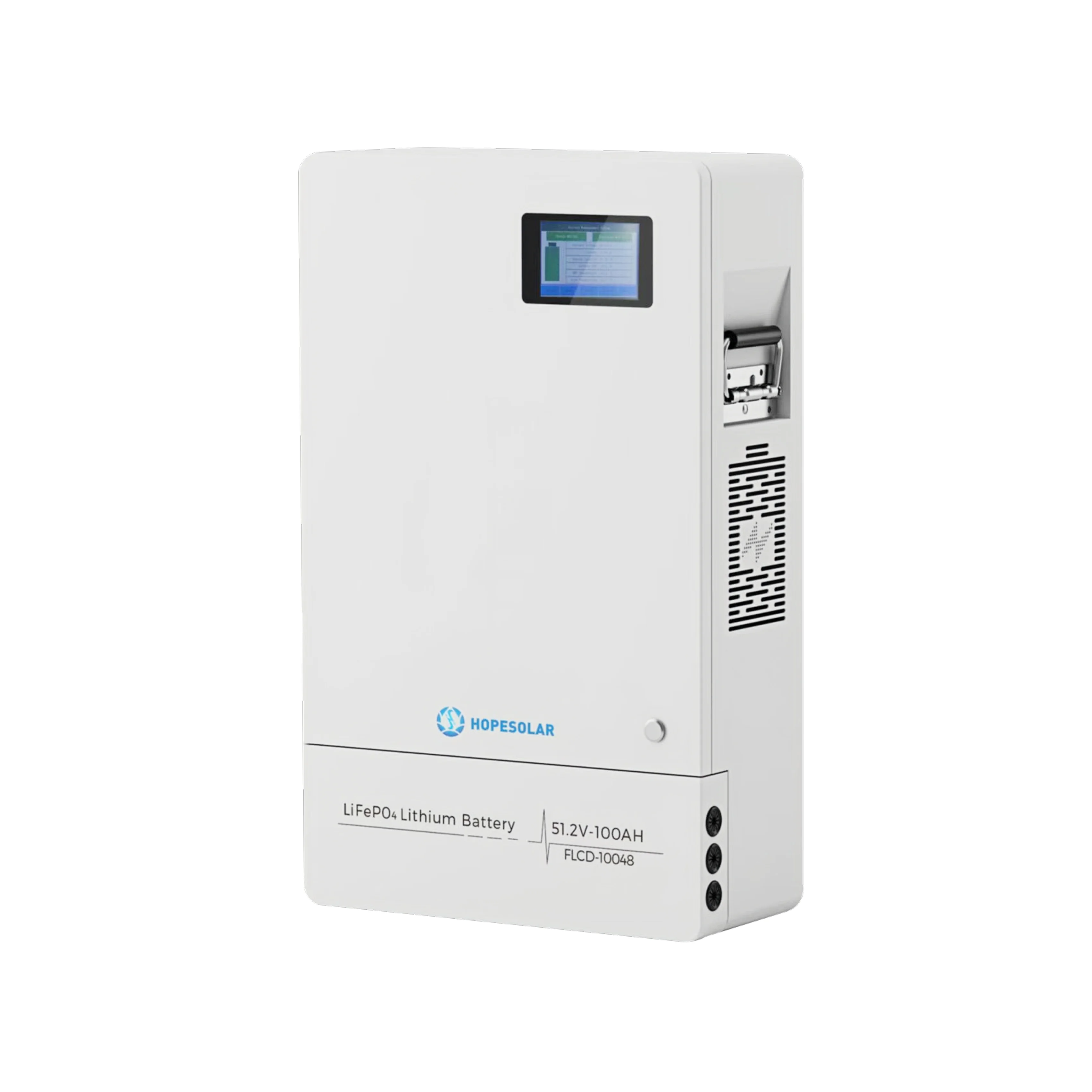 Hope Solar Split 51.2V 100Ah LiFePO4 Off-Grid Battery Pack with CAN BMS Fast Charge Long Life & Backup for Home/RV