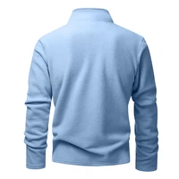 Men's Hoodies Sweatshirts Thicken Warm Fleece Tracksuit for Men Zipper Neck Pullover Men's Winter Clothing Soft Shell Men Hoodie 2