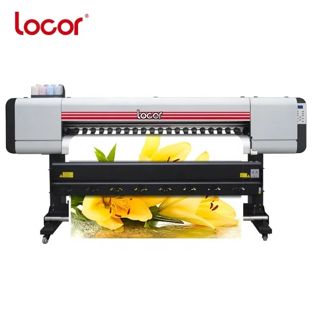 Locor  high speed1.8m 6ft 4 pcs DX5 head wide format eco solvent printer