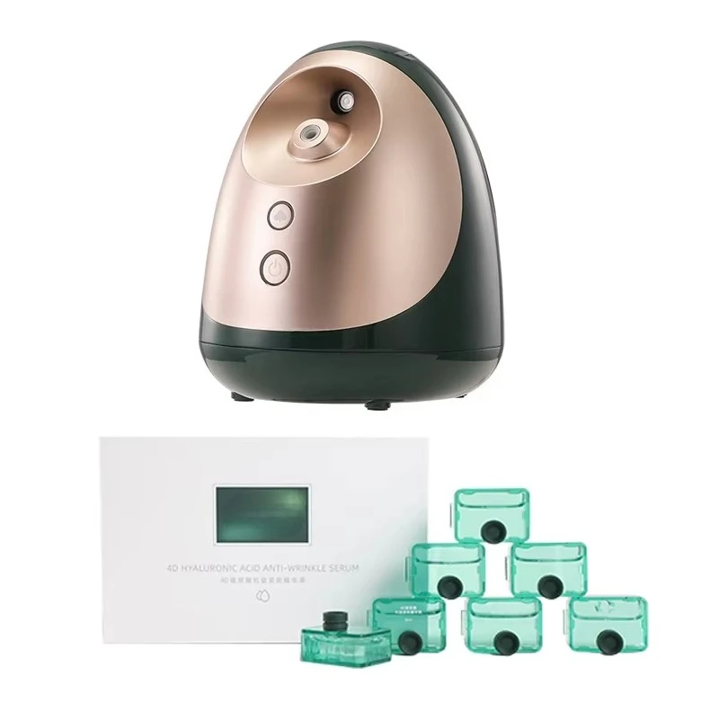 Beleza ferramenta de cuidados pessoais sauna facial spa vaporizador nano facial para ácido hialurônico