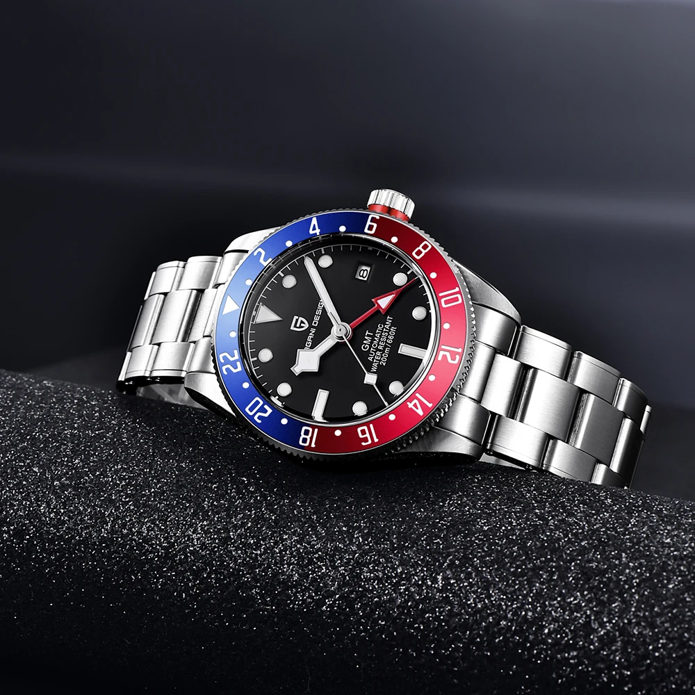 Reloj PAGANI DESIGN para hombre, reloj de pulsera mecánico, relojes automáticos para hombre, reloj con espejo de zafiro AR, regalos deportivos de lujo, novedad de 2025