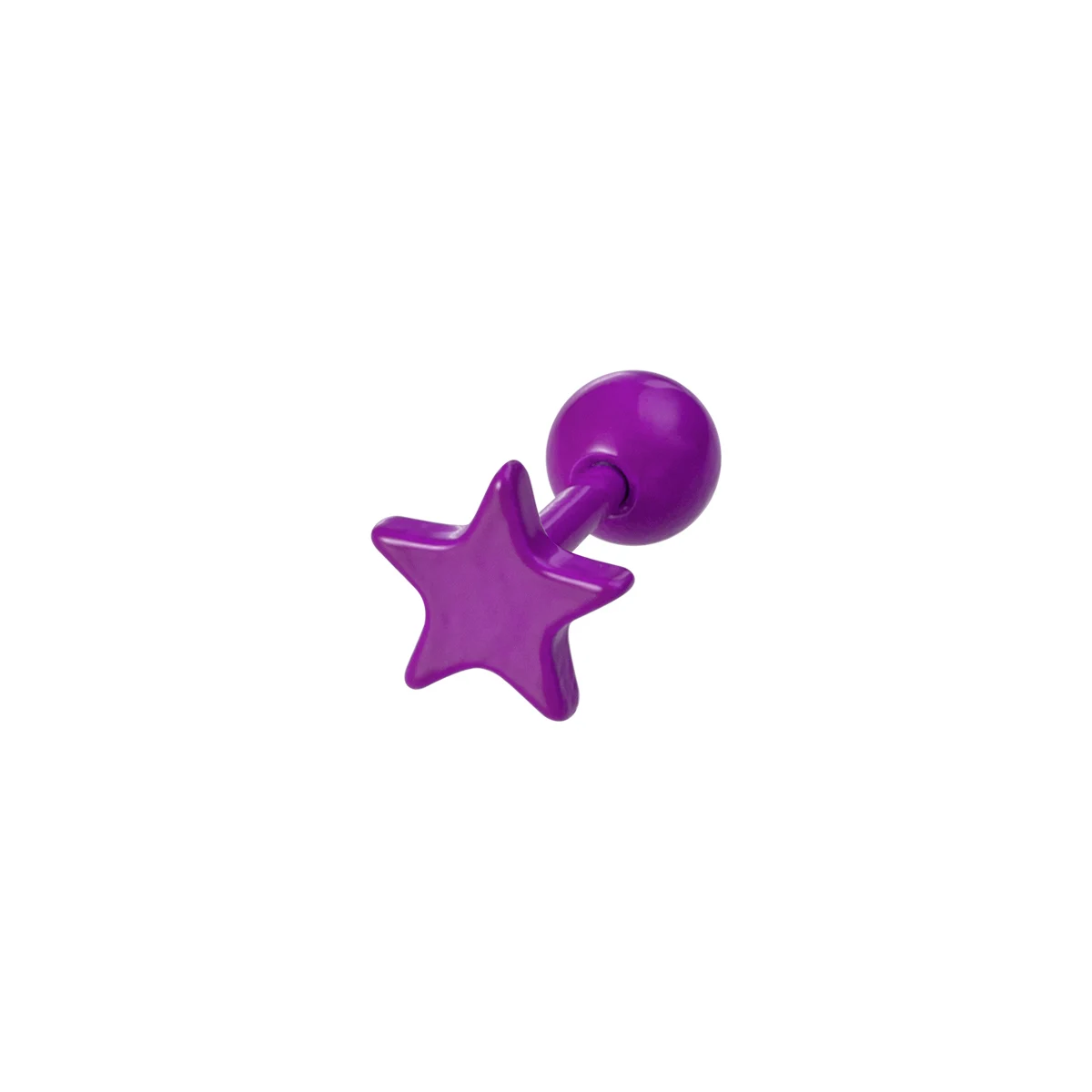 1/5pcs Colorful Star Stud Earrings for Women