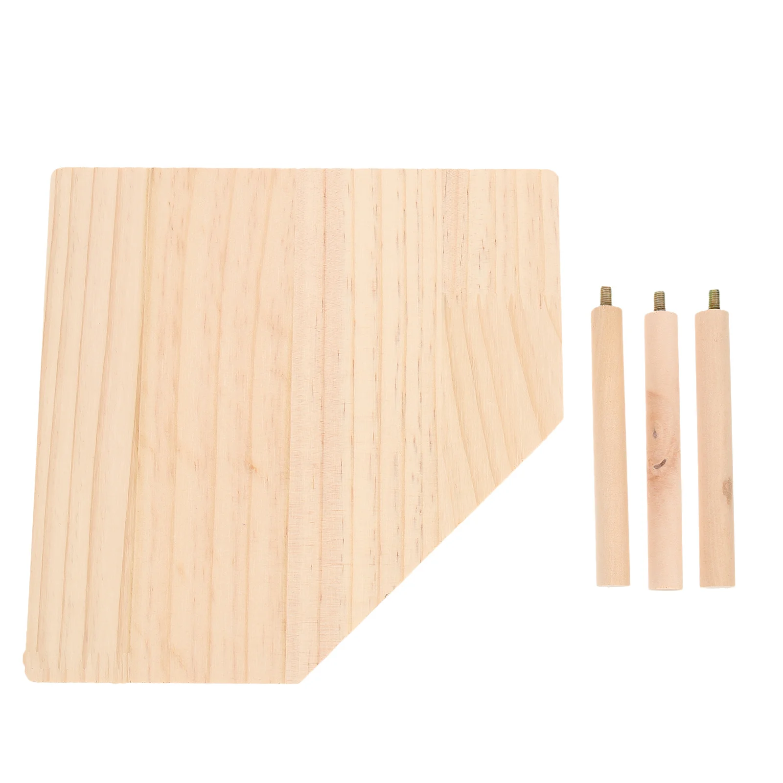 

Hamster Cage Platform Thickened Wood Stand Durable Hamster Climbing Landscape Pet Playing Stand Chew Resistant