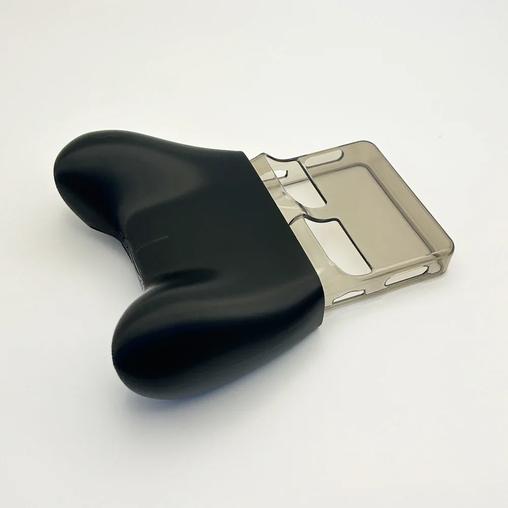 TPU Case and Grip Set for R36S Game Console Soft Protective Shell R36S Case With Grip Ergonomic Accessories 3D Grip