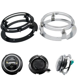 Black/Chrome Motorcycle Auto Parts 5 3/4