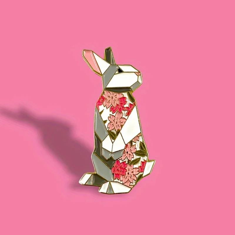 Original Rabbit Enamel Pin Bunny Enamel Pin Bunny Pins Bunny Gifts for Rabbit Lover