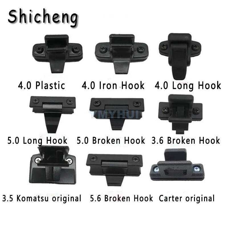 

For XCMG For Hitachi For Sy For Kobelco For Doosan Excavator Accessories Glass Buckle Skylight Buckle Daquan Excavator Supplies