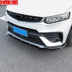 Geely Tugella Xingyue FY11 2023 자동차 스타일링 앞 범퍼 카나드 립 스플리터 바디 삽, 2020-2022 액세서리