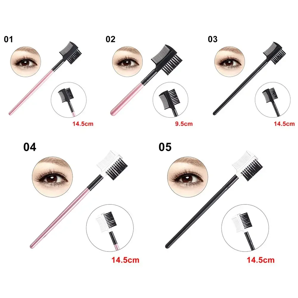 Hot Sale Makeup Beauty Eyelash Extension Tool 2 in1 Mascara Separator Eyebrow Brush Eyelash Comb