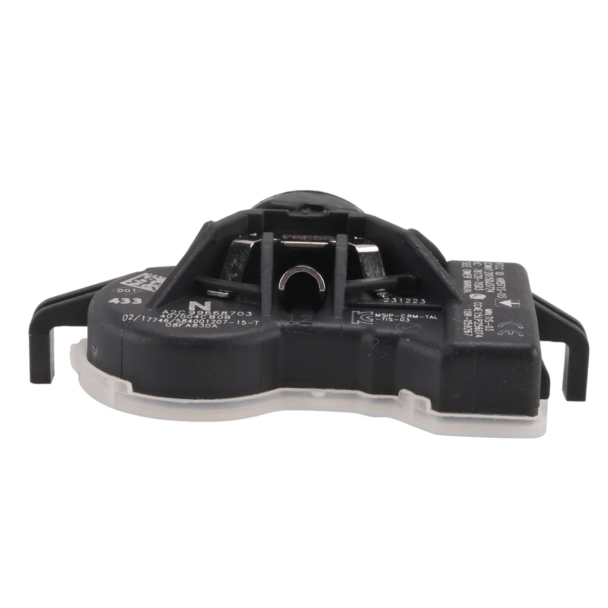 #963V 1Pcs TPMS Tire Pressure Monitor Fit for Nissan Renault Infiniti 407004CB0B 407004CB0A (black)