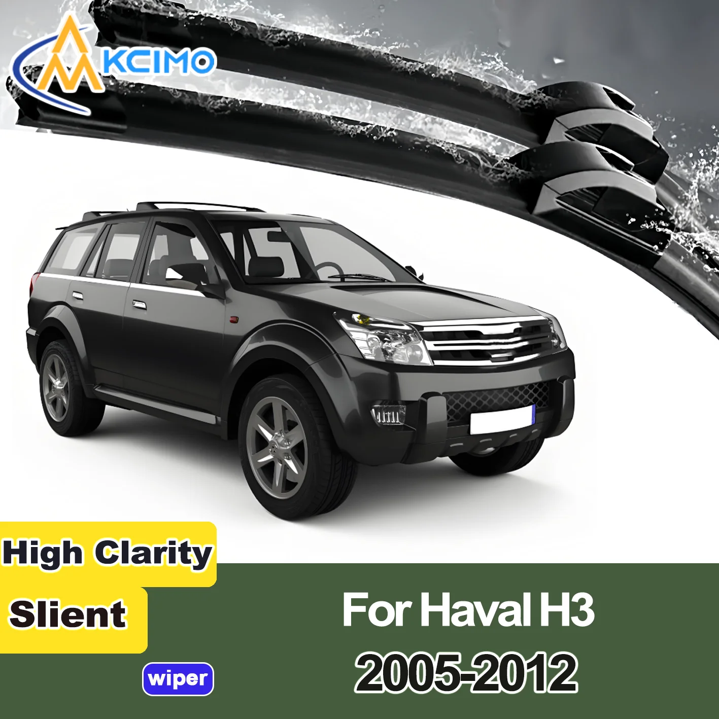 

2PCS New Front Windshield Wiper Blade for Haval H3 2005-2012 Front Windshield Auto Wipers Blade Accessories 2012 2011 2010 2009