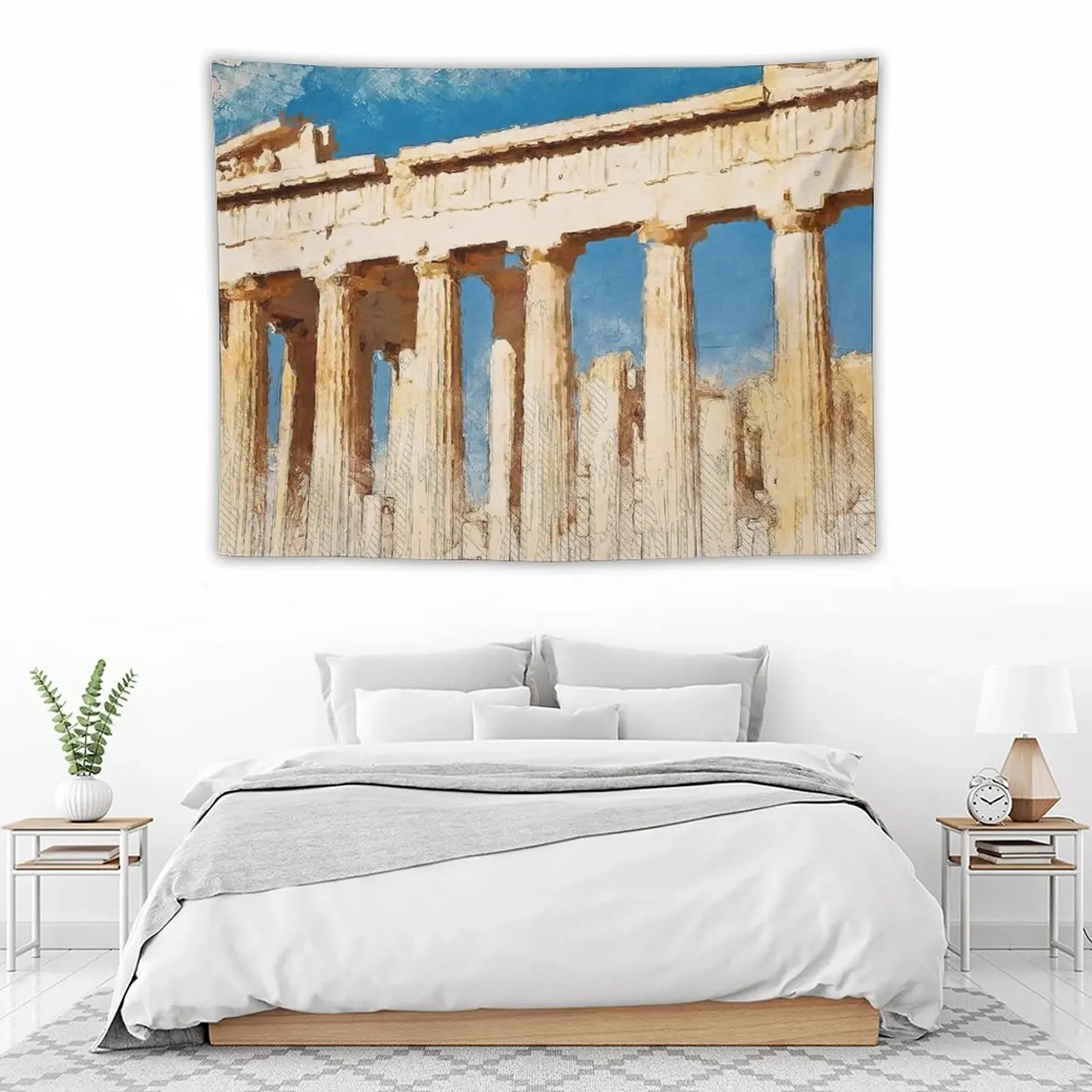 

Acropolis of Athens Tapestry Decor For Bedroom For Bedroom Tapestry