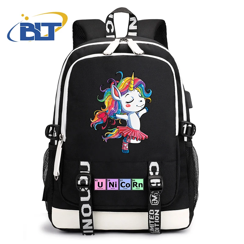 youth backpack usb student bag outdoor travel bag suitable for boys and girls