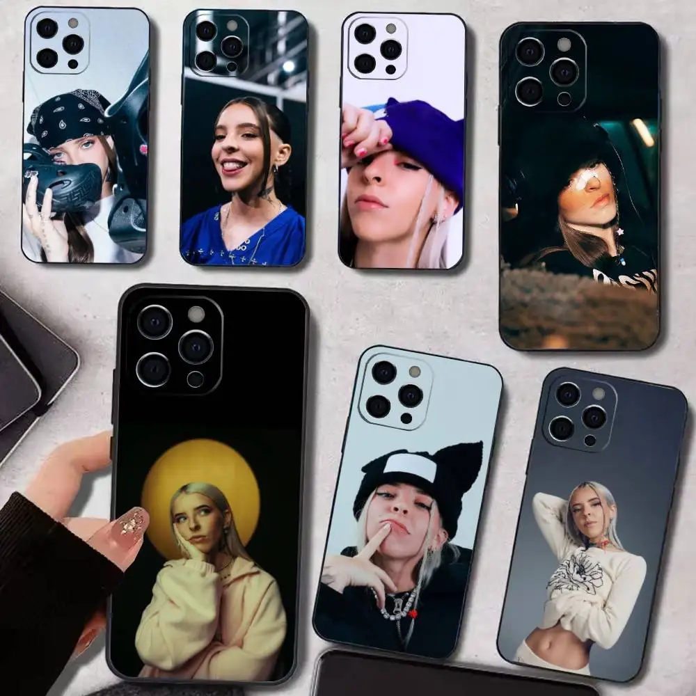 

Singer Young M-Miko Phone Case For iPhone17,16,15,14,13,12,11 Plus,Pro Max Soft Black Cover