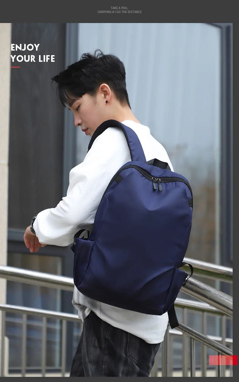 Backpack, Waterproof Backpack, Travel Bag, Leisure Korean Version Travel Bag, USB Anti-theft Computer Bag Backpack Men