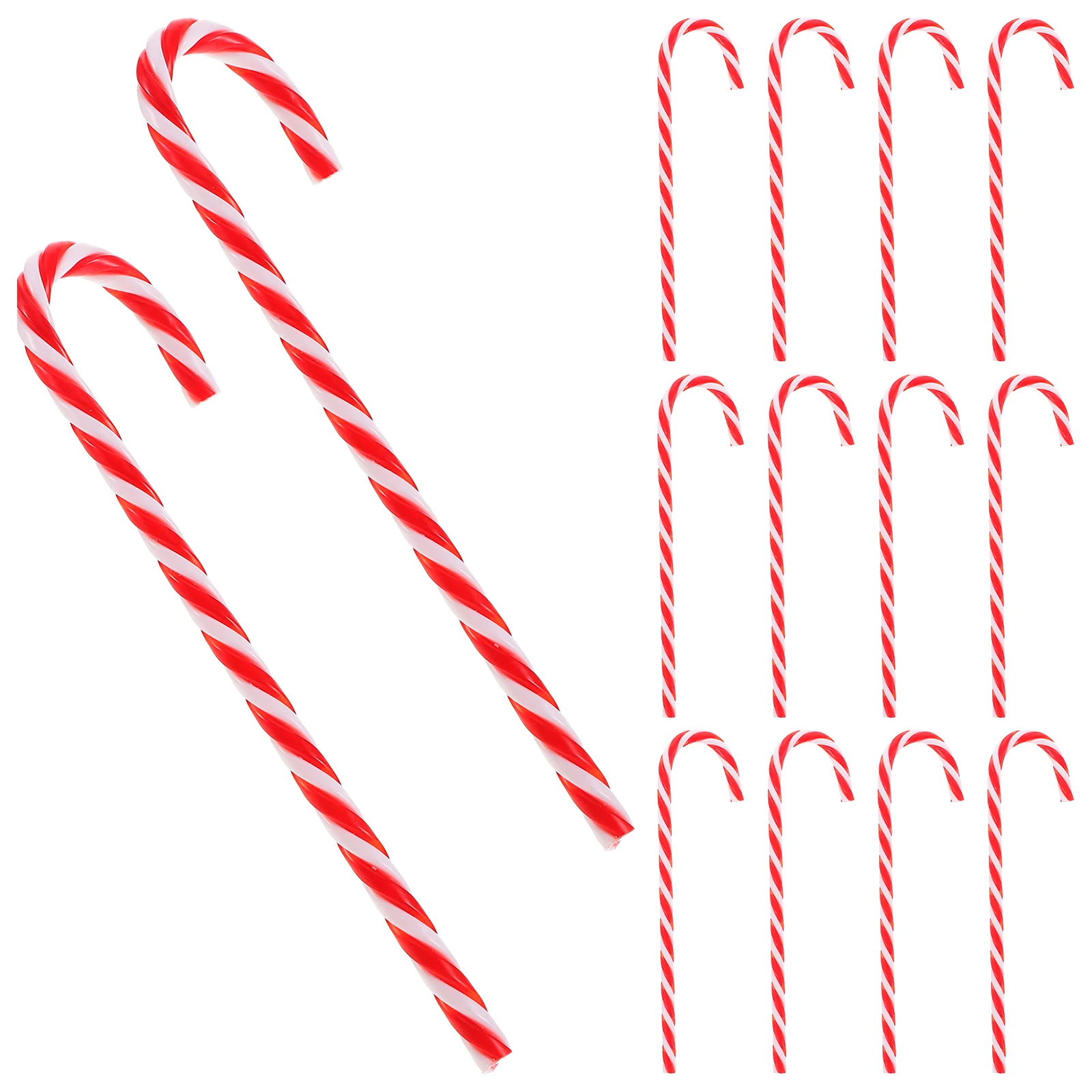 

18 Pcs Cane Christmas Tree Decor naments Colorful Kids Gifts Durable Premium Material Festive Holiday Party