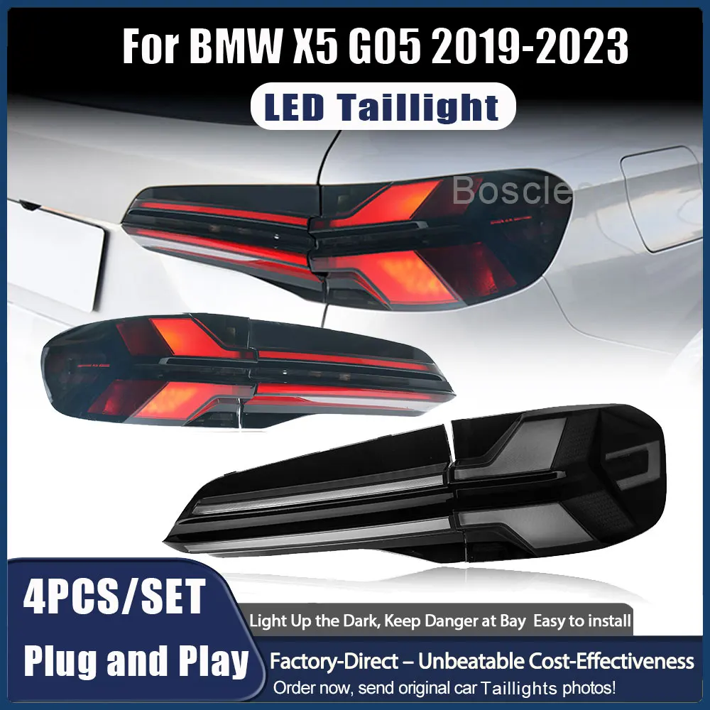 

TailLamp for BMW X5 G05 LED TailLights 2018 2019 2020 2021 2022 2023 G05 Rear Fog Brake Turn Signal Light Automotive Accessories