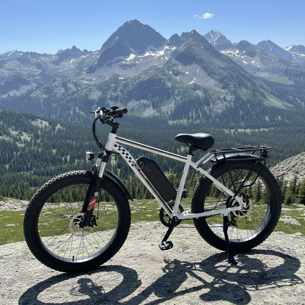 

Factory Electric Urban Leisure Bike Folding Fat Tires City Mountain Off-road Riding EBike 1000W Dual Suspension Lithium Battery