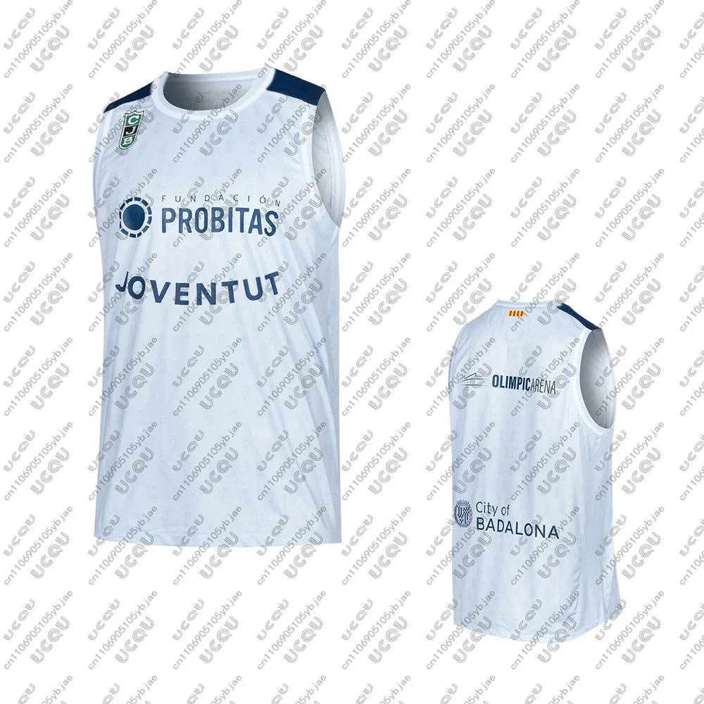 Camiseta Deportiva Informal A-ACB 2026 para Hombre, Niño, Chaleco Deportivo, Sudadera, Camiseta de Baloncesto J-Joventut, Equipación Local y Visitante
