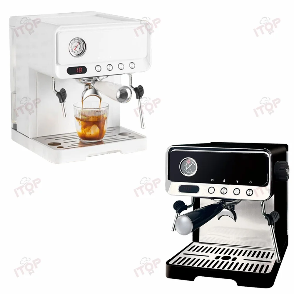تخصيص رخيصة المحمولة شبه التلقائي الإيطالية مكتب المنزل ماكينة القهوة ماكينة صنع قهوة اسبريسو #3