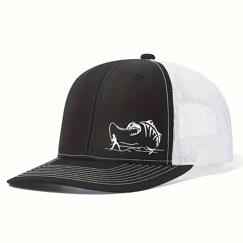 Neue Mode Richardson 122, Micro Gebogene Trucker Cap Angeln Gedruckt Sommer Mesh Atmungsaktive Baseball Caps Outdoor Gorras Hombre – Detail 11