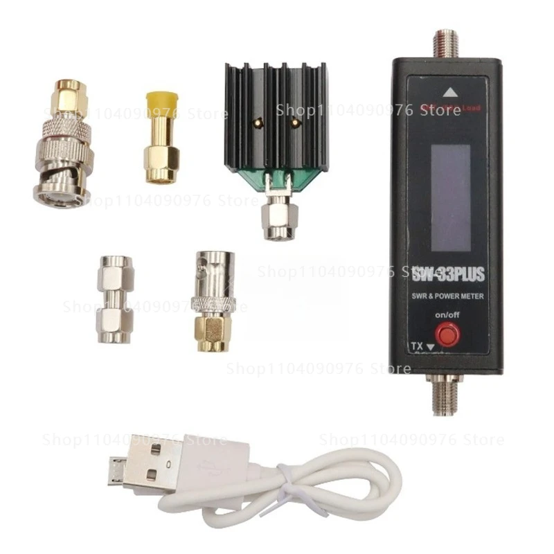 

Suitable for SURECOM SW33 SW-33PLUS Mini Small VHF/UHF Power Meter Standing Wave Meter 125-525Mhz
