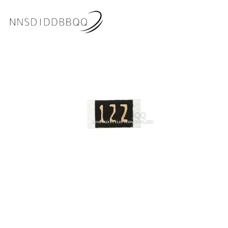 50PCS 0603 resistore a Chip resistenza alla deriva a bassa temperatura ad alta precisione 1.2KΩ(1201)± 0.5% resistore SMD all'ingrosso