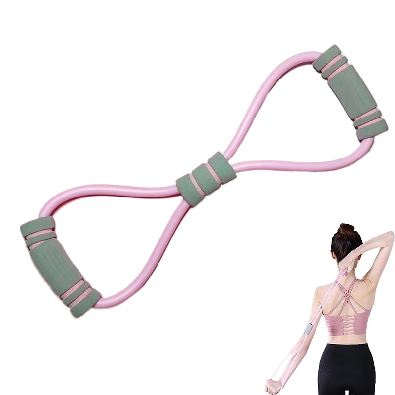 Arm Figure 8 Resistance Band Saludea Resistance Band With Handles Chest Expander Yoga Gym Fitness Pulling Rope 8 Word Elastic