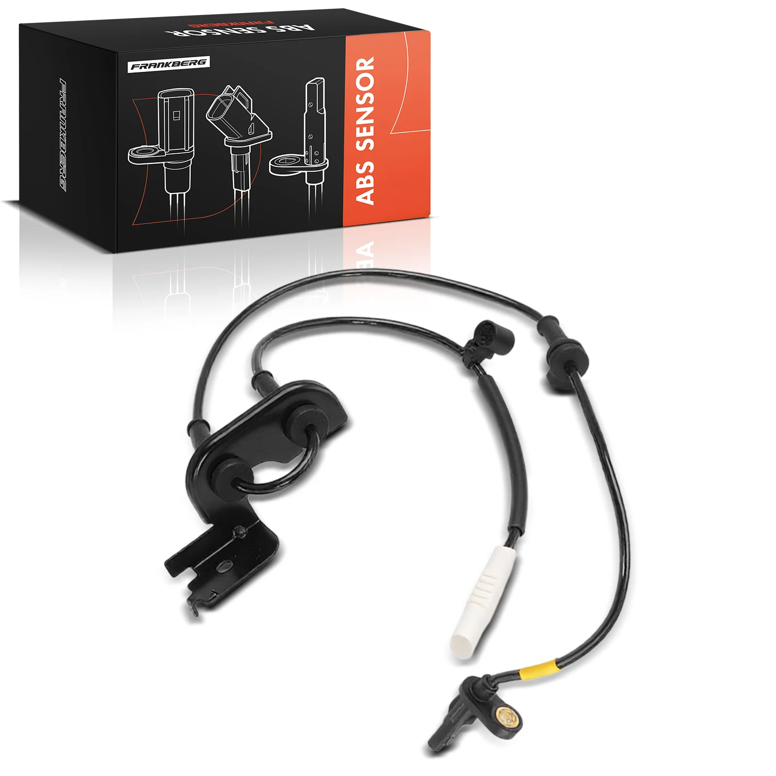 Frankberg 1x ABS Sensor Wielsnelheidssensor Vooras Links voor Hyundai Ioniq 5 Bj vanaf 2022 58930 GI100