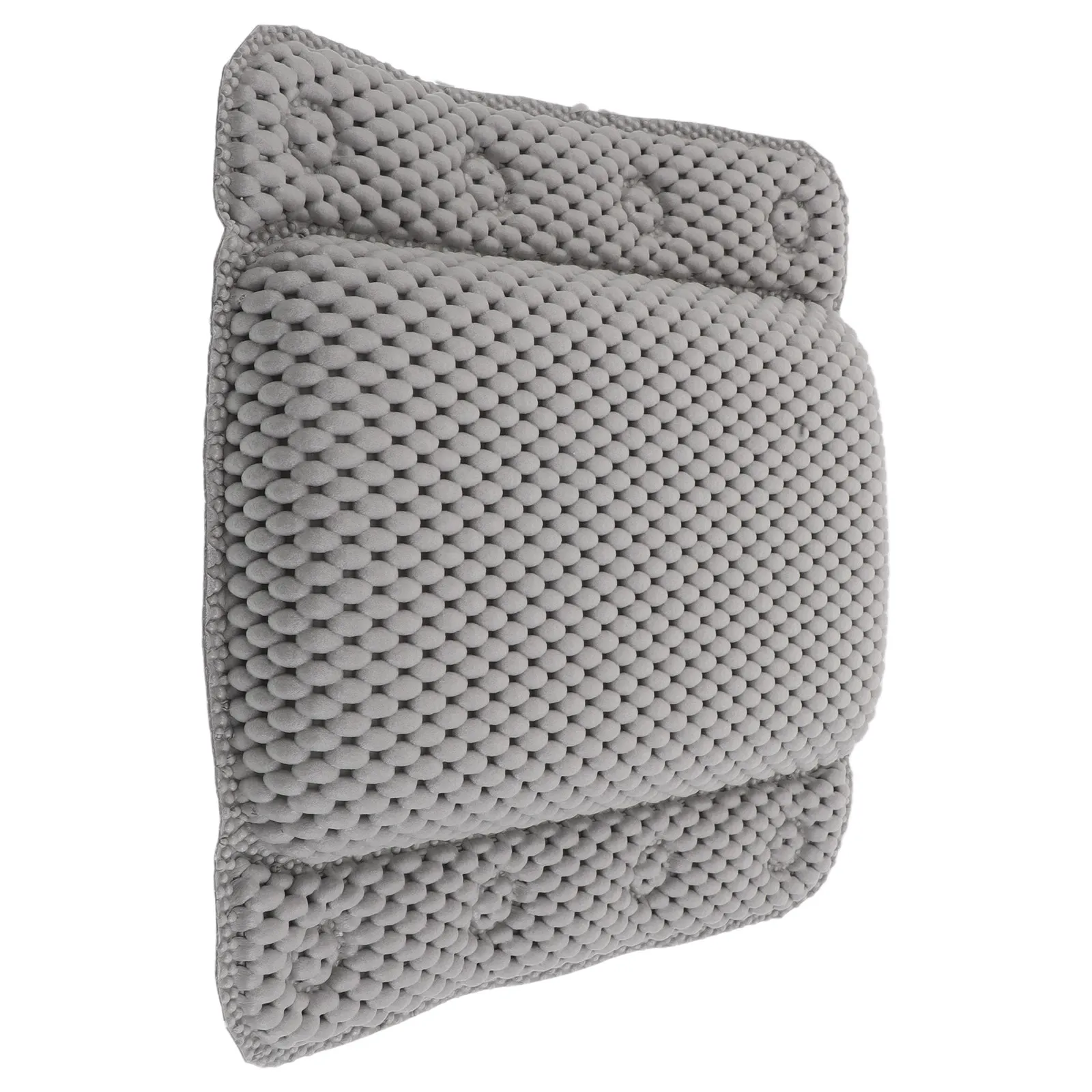 Luxury PVC Bathtub Pillow Soft Neck Back Support Non-Slip Suction Cups Relaxing Spa Bath Cushion Bath Pillows Bathtub Supplies