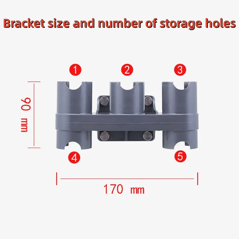 Nozzle Storage Bracket for Dyson Vacuum Cleaner V7 V8 V10 V11 V15 Suction Head Brush Head Hanger Bracket Accessories