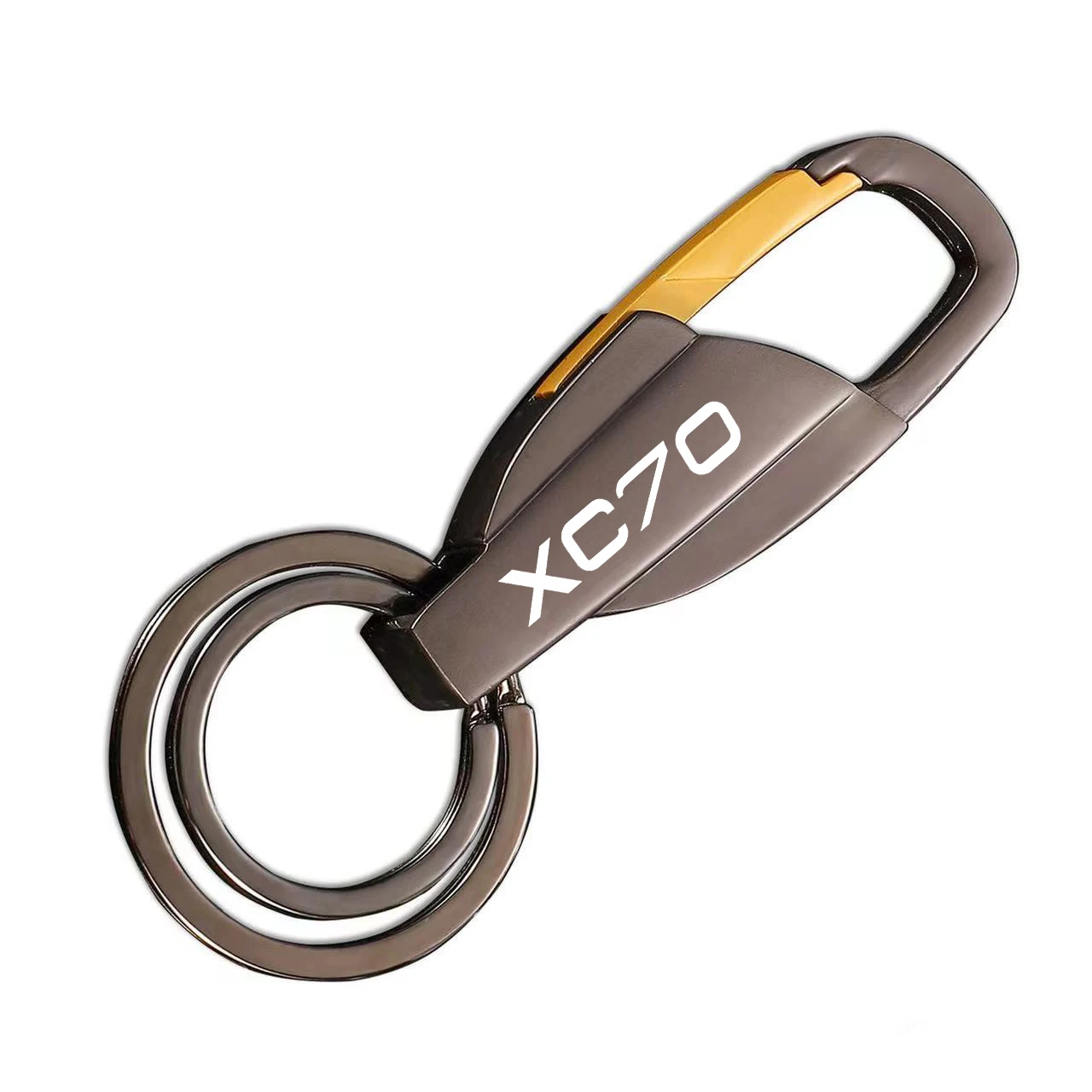 For Volvo XC90 XC60 XC40 S90 S60 C70 XC40 V40 XC70 V70 V60 V50 S80 S40 Favorit keychain leather keychain metal gift Accessories