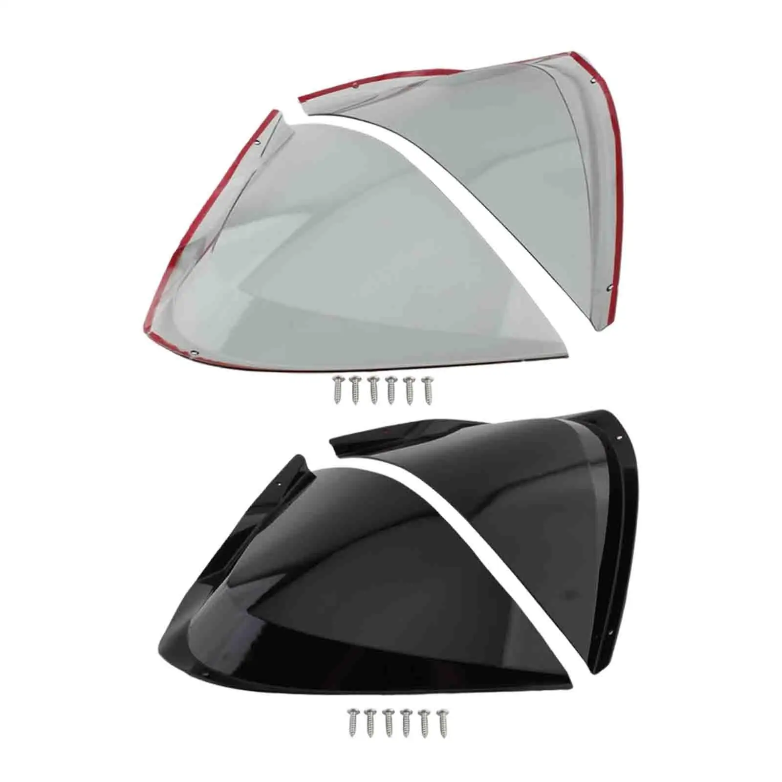 دراجة نارية الساق درع الزجاج الأمامي البلاستيك قوي القدم الجانب لوحة طقم تصليح المباشر لهوندا PCX125 PCX150 PCX160 سكوتر