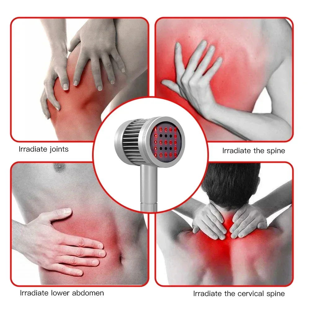 Lasers à froid pour usage domestique, dispositif de thérapie arthritique pour les instituts oto, genou, 8W, 650nm, 808nm, déterminer avec une protection, interdite