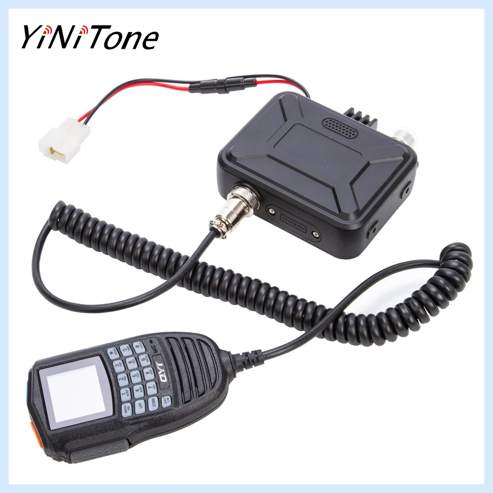 QYT KT-WP12 25 Вт двухдиапазонный VHF UHF мини автомобильный Мобильный приемопередатчик радио двухстороннее радио 200 каналов большой радиус действия