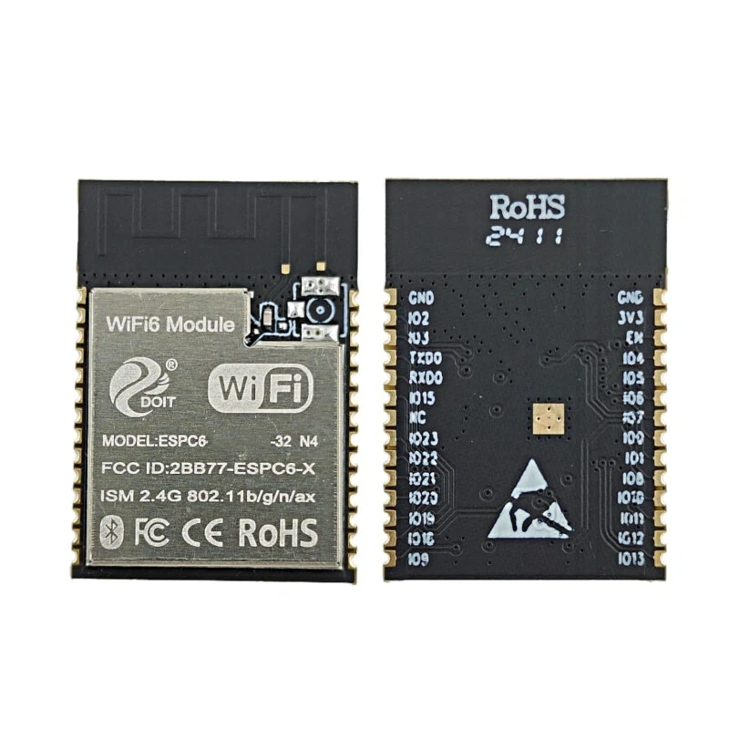 ESP32-C6 Module WiFi Bluetooth Zigbee Compatible Development Board for IoT Applications