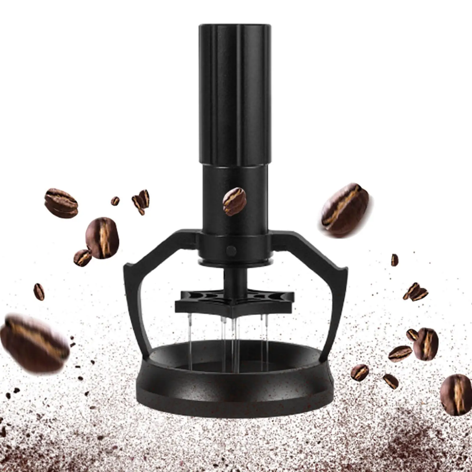 에스프레소 교반기 커피 파우더 디스트리뷰터 도구, 전문 탬퍼, 커피 탬퍼 레벨러, 상점 카페용 에스프레소 파우더 도구