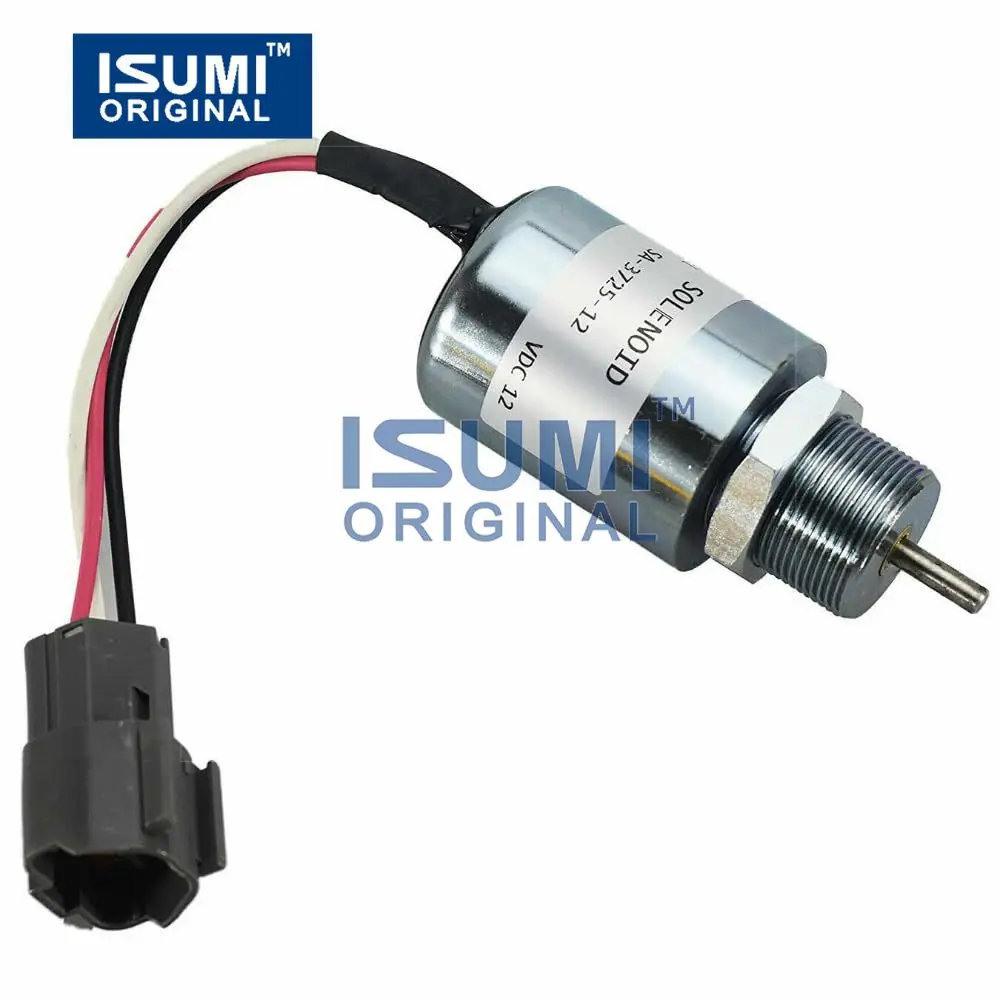 Stop Solenoid, For Mitsubishi L3E S3L S4L EC Terex SCHAEFF Pel Job, 30A8720402, Part