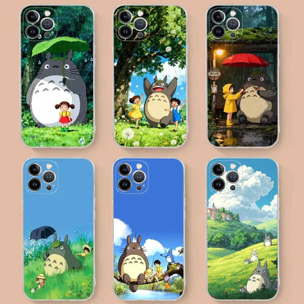 Милый чехол с Тоторо для iPhone 17 Air 16 Pro Max 15 14 13 12 11 Plus Милый чехол с Тоторо для iPhone 17 Air 16 Pro Max 15 14 13 12 11 Plus