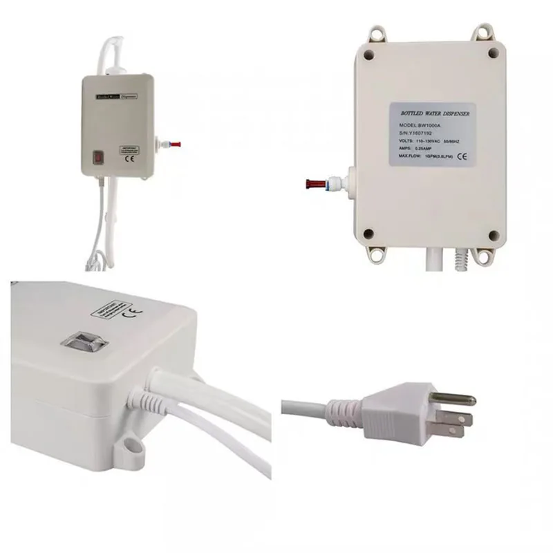 110V/220V Food Grade Self-Priming Water Pump, Adjustable Flow DC Pump for Coffee Machine, Water Dispenser, Refrigerator