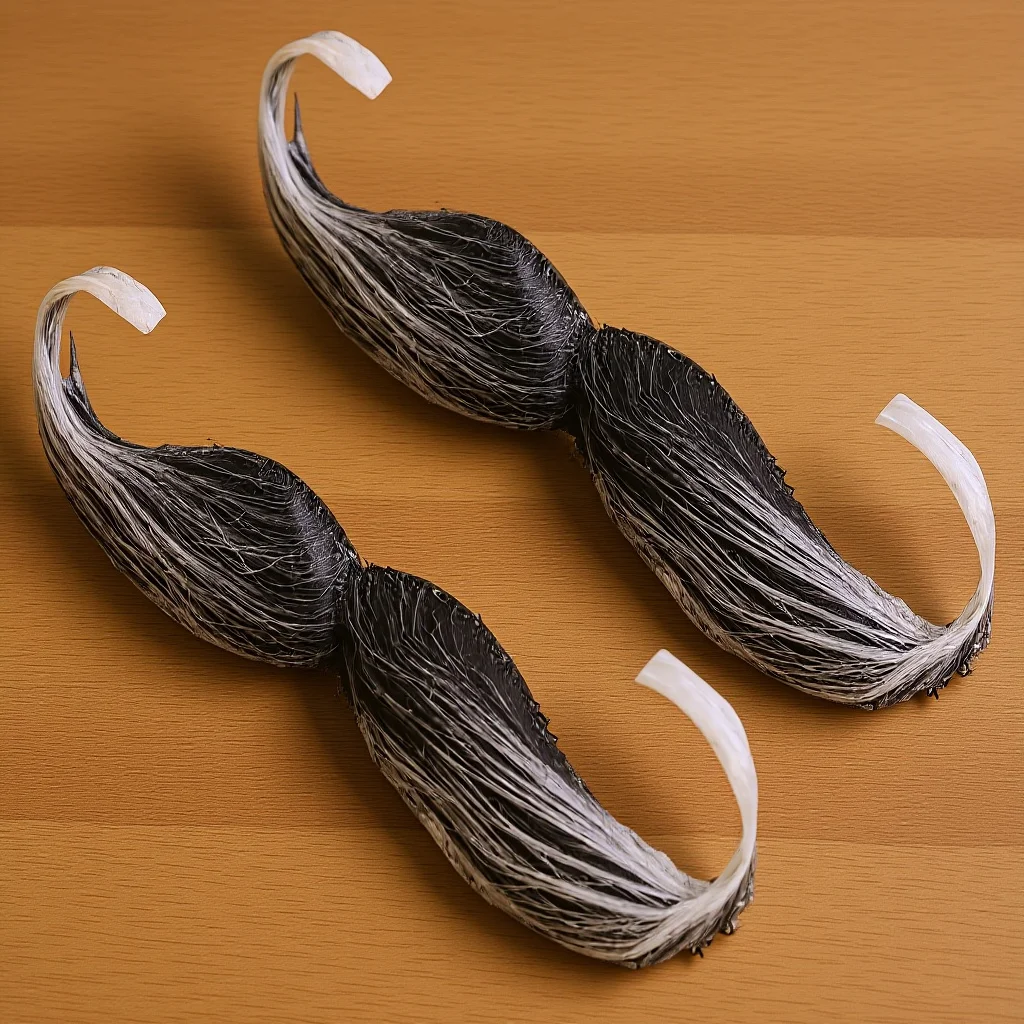 Juego realista de barba y bigote artificiales para disfraz de Halloween, accesorio realista para el cabello Facial falso para hombres