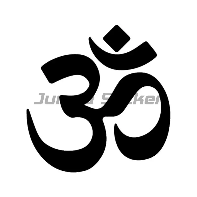 

Buddha Hindu Yoga Symbol Car Stickers Sunscreen Scratch-Proof Decals Waterproof Motorcycle Decor