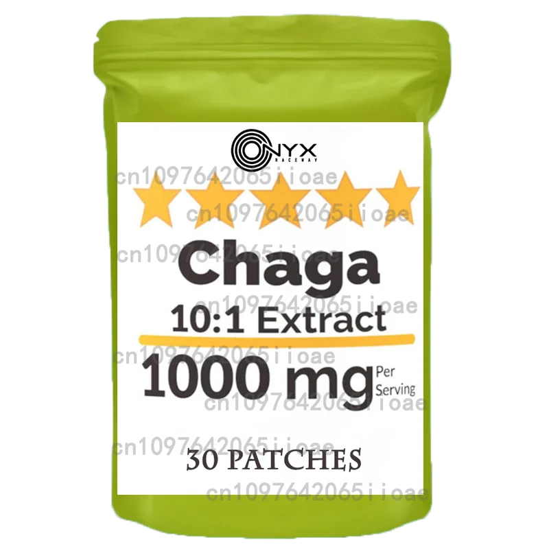 

Chaga Mushrooms Transdermal Patches – Antioxidant Supply for Immune Support, Energy Boost 30 Patches