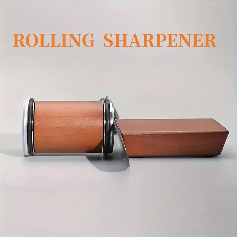 

Rolling Sharpener Set - Portable, No-Power Needed For & Restaurant Kitchens