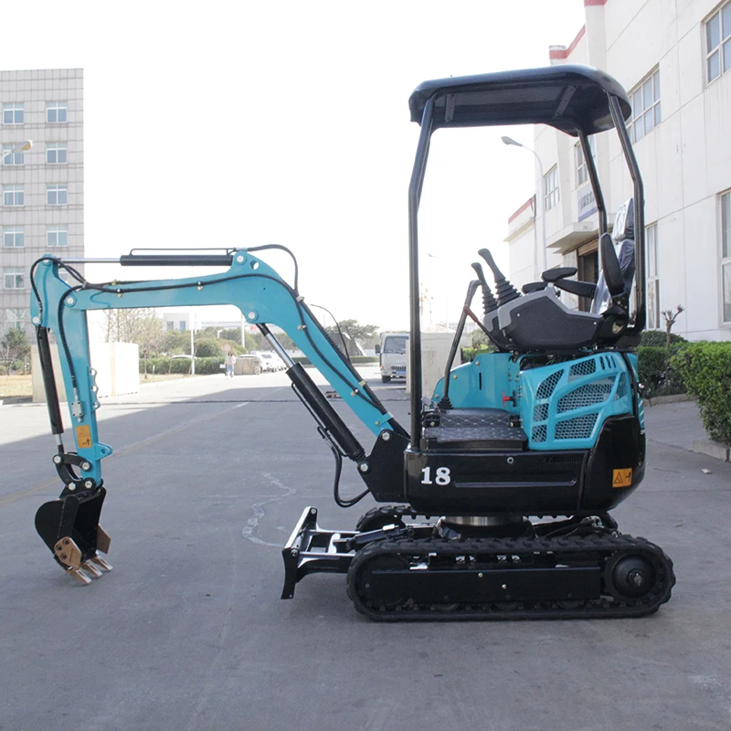 حفارة صغيرة 1.5 2.5 حفار صغير مجنزرة 1 2 حفارة صغيرة للمزرعة الهيدروليكية