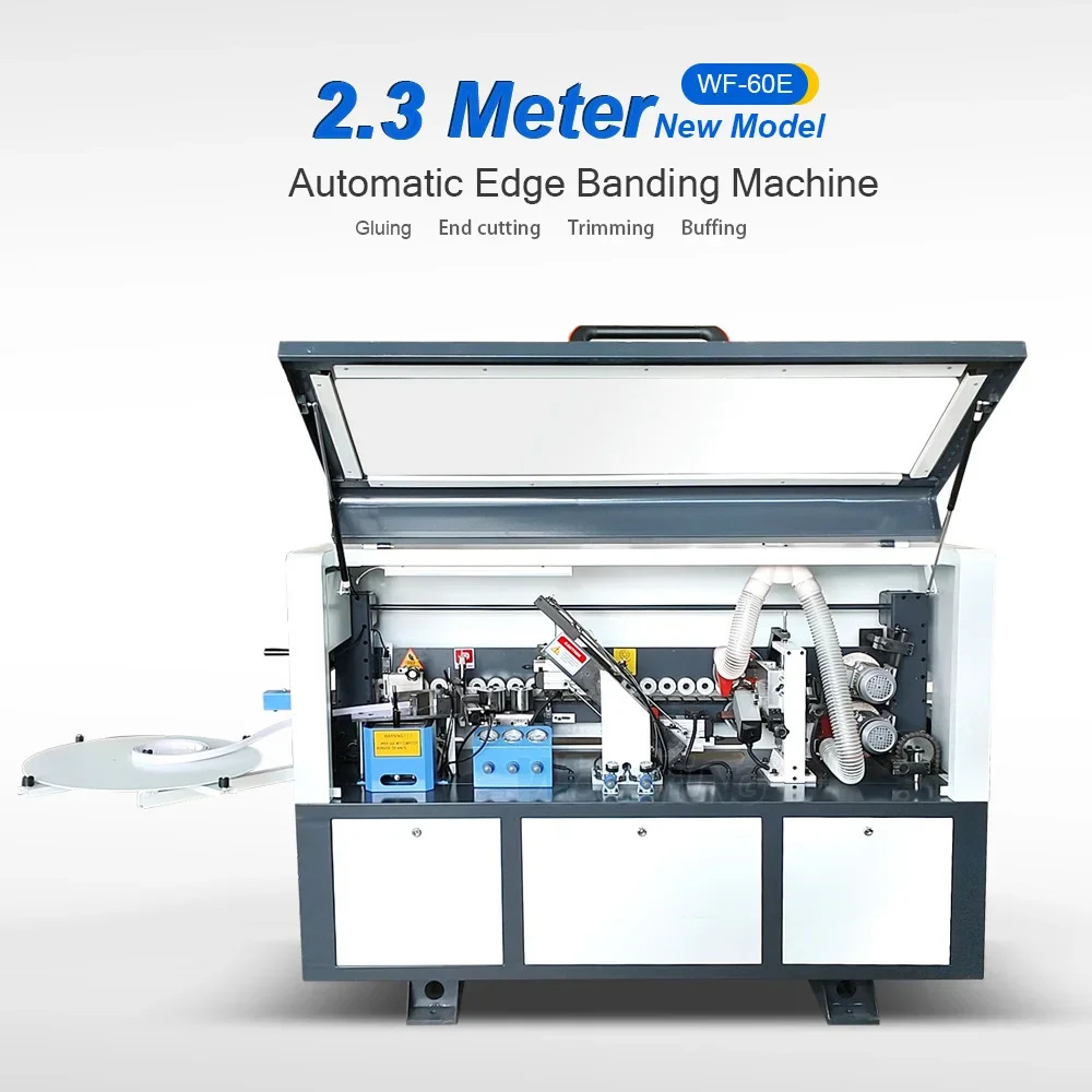 Full Automatic Edgebander WF60E Edge sealing machine For Manufacturing furniture