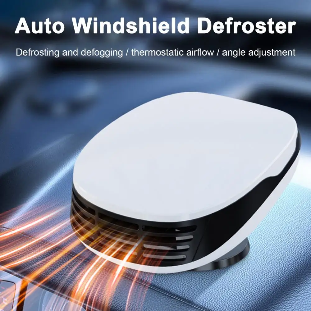 

Auto Windshield Defroster Efficient 12v 120w Car Heater Fan Purify Heat Defrost with 360° Rotation Anti-fog Solution for Auto